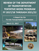 Tentative Work Program FY 2017/18 - 2021/22