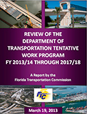 Tentative Work Program Report- FY 2013/14 through 2017/18